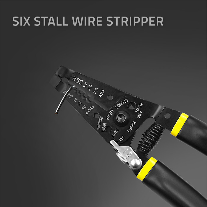 Qoltec Zestaw narzędzi solarnych kompatybilnych ze złączami MC4 | Zaciskarka + Szczypce do ściągania izolacji widok 4