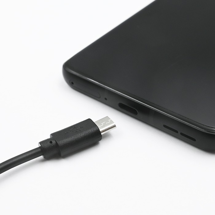 Qoltec Kabel USB A męski | micro USB B męski | 0.5m | BULK widok 3