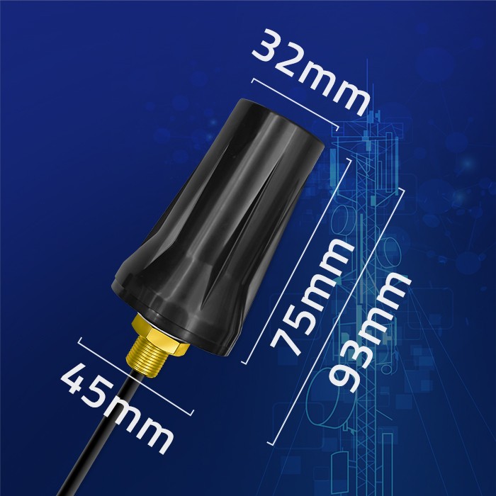 Qoltec Antena 4G LTE DUAL | 7dBi | dookólna | zewnętrzna widok 7