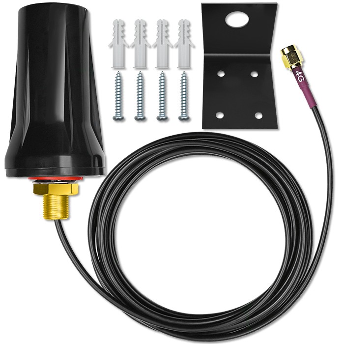 Qoltec Antena 4G LTE DUAL | 7dBi | dookólna | zewnętrzna widok 8