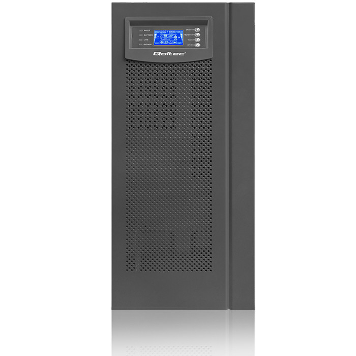 Qoltec Zasilacz awaryjny UPS On-line | Pure Sine Wave | 6kVA | 4.8kW | LCD | USB widok 9